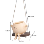Small Creative Swing Planters Hand-Crafted